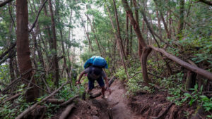 Rute kejam menuju Pos 4