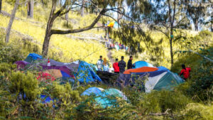 Camping Area sebelum Papan Nama Pos 5