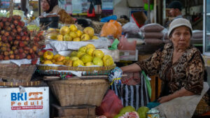 Kurang lebih seperti inilah kondisi di dalam Pasar Gede